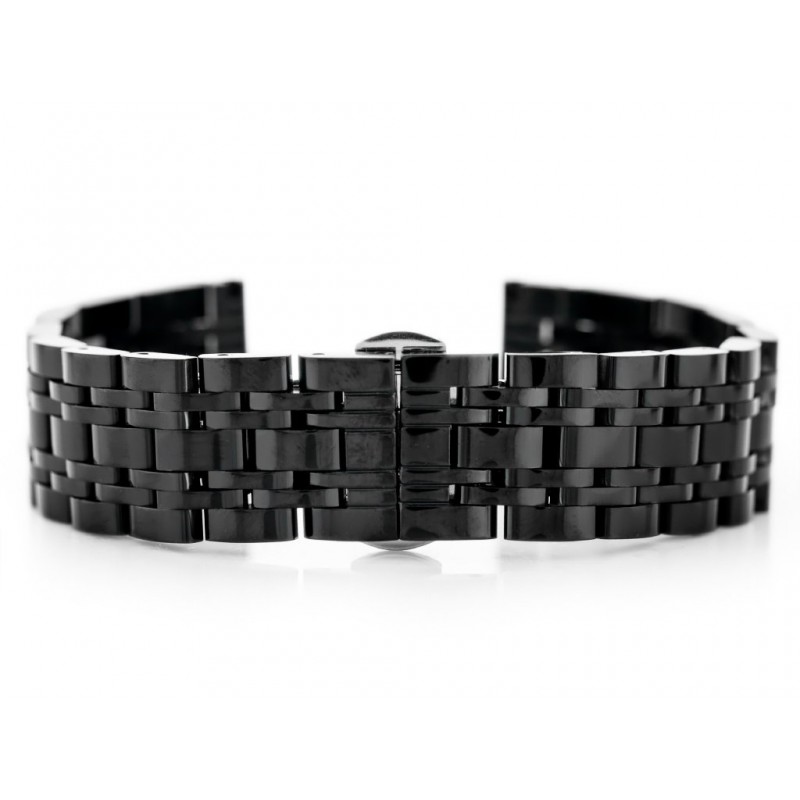 Pacific Model 5 bracelet - black 18mm  Bransoleta Pacific Model 5 - czarna 18mm