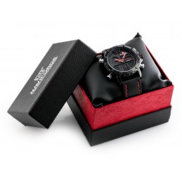 NAVIFORCE MEN'S WATCH - NF9134 (zn075b) + BOXZEGAREK MĘSKI NAVIFORCE - NF9134 (zn075b) - black + box