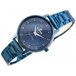 G. ROSSI WATCH - C11715B-6F1 (zg777e) blue + BOXZEGAREK DAMSKI GINO ROSSI - C11715B-6F1 (zg777e) blue + BOX