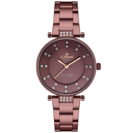 G. ROSSI WATCH - C5131B-2B3 (zg780d) violet + BOX