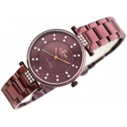 G. ROSSI WATCH - C5131B-2B3 (zg780d) violet + BOXZEGAREK DAMSKI GINO ROSSI - C5131B-2B3 (zg780d) violet + BOX