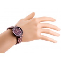 G. ROSSI WATCH - C5131B-2B3 (zg780d) violet + BOXZEGAREK DAMSKI GINO ROSSI - C5131B-2B3 (zg780d) violet + BOX