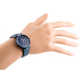 G. ROSSI WATCH - C5131B-6F1 (zg780e) blue + BOXZEGAREK DAMSKI GINO ROSSI - C5131B-6F1 (zg780e) blue + BOX