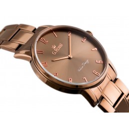 G. ROSSI WATCH - 10194B-2B3 (zg257f) brown + BOXZEGAREK MĘSKI GINO ROSSI - 10194B-2B3 (zg257f) brown + BOX