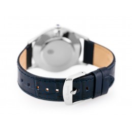 G. ROSSI WATCH - 10737A-6F1 (zg258e) blue/silver + BOXZEGAREK MĘSKI GINO ROSSI - 10737A-6F1 (zg258e) blue/silver + BOX