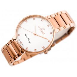 G. ROSSI WATCH - 11155B2-3D3 (zg784e) r.gold + BOXZEGAREK DAMSKI GINO ROSSI - 11155B2-3D3 (zg784e) r.gold + BOX