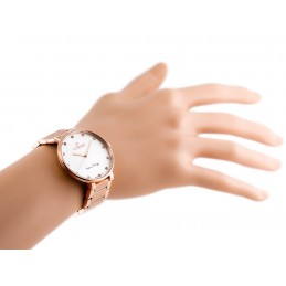 G. ROSSI WATCH - 11155B2-3D3 (zg784e) r.gold + BOXZEGAREK DAMSKI GINO ROSSI - 11155B2-3D3 (zg784e) r.gold + BOX