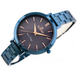 G. ROSSI WATCH - 11389B-6F3 (zg787h) blue/violet + BOXZEGAREK DAMSKI GINO ROSSI - 11389B-6F3 (zg787h) blue/violet + BOX