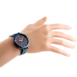 G. ROSSI WATCH - 11389B-6F3 (zg787h) blue/violet + BOXZEGAREK DAMSKI GINO ROSSI - 11389B-6F3 (zg787h) blue/violet + BOX