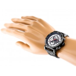 NAVIFORCE MEN'S WATCH - NF9131 (zn086a) black/w. + BOXZEGAREK MĘSKI NAVIFORCE - NF9131 (zn086a) black/w. + BOX