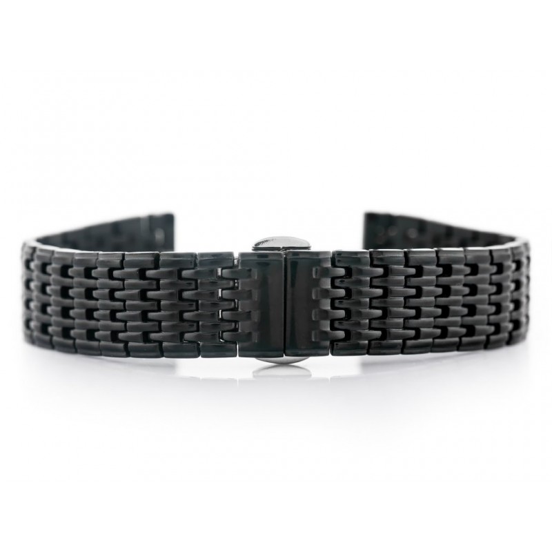 Pacific Model 1 bracelet - black - 18mm  Bransoleta Pacific Model 1 - czarna - 18mm