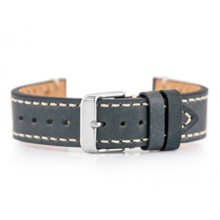 BISSET BS-139 leather watch strap - 20mm