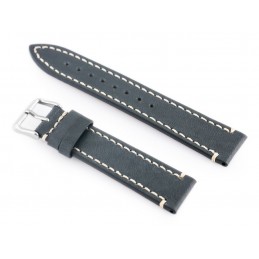 BISSET BS-139 leather watch strap - 20mmPasek skórzany do zegarka BISSET BS-139 - 20mm