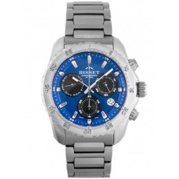 MEN'S WATCH BISSET BSDF16 - TITAN (zb085b)ZEGAREK MĘSKI BISSET BSDF16 - TYTANOWY (zb085b)