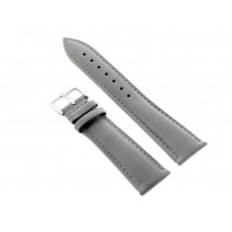 W94 leather watch strap - gray - 14mmPasek skórzany do zegarka W94 -  szary - 14mm