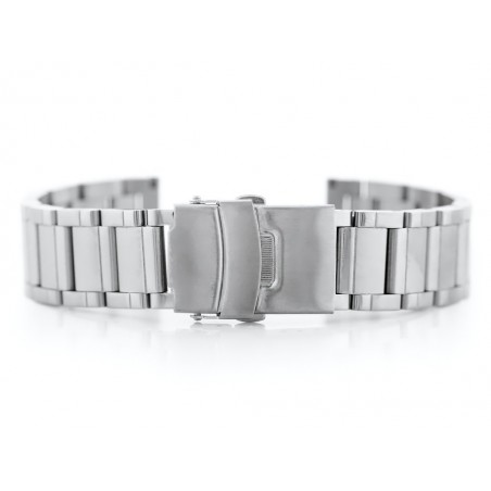Pacific Model 10 solid silver 24mm bracelet