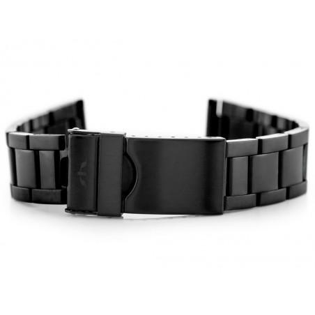 Bisset bracelet (bb014d) - black 18mm
