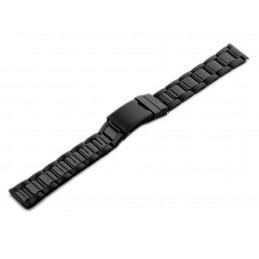 Bisset bracelet (bb014d) - black 18mmBransoleta Bisset (bb014d) - czarna 18mm
