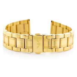Bisset bracelet (bb016b) - gold 20mmBransoleta Bisset (bb016b) - złota 20mm