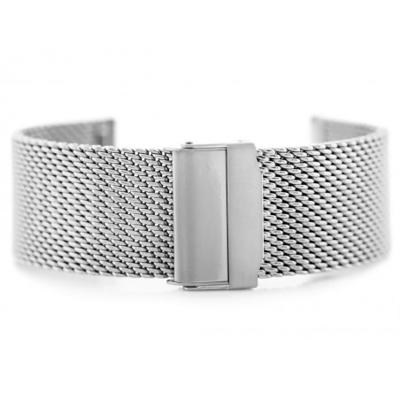 Pacific M8 bracelet - HQ mesh - silver 22mm