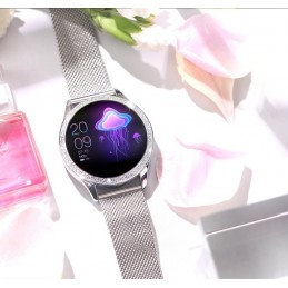 SMARTWATCH G. Rossi G.RSWBF2-3C1-2 silver/black + dodatkowy PASEK (sg002b)SMARTWATCH Gino Rossi -  silver/black + dodatkowy PASEK(zg308b)