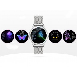 SMARTWATCH G. Rossi G.RSWBF2-3C1-2 silver/black + dodatkowy PASEK (sg002b)SMARTWATCH Gino Rossi -  silver/black + dodatkowy PASEK(zg308b)