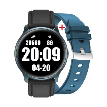 MEN'S SMARTWATCH G. Rossi G.RSWSF1-6F1-1 blue/black + extra PASSAGE (sg003d)