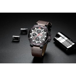 NAVIFORCE MEN'S WATCH NF9159 - (zn105c) + BOXZEGAREK MĘSKI NAVIFORCE NF9159 - (zn105c) + BOX