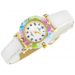 ZEGAREK DZIECIĘCY PERFECT LP152-5 - KOMUNIJNY - biały (zp811b)ZEGAREK DZIECIĘCY PERFECT - KOMUNIJNY - biały (zp811b)