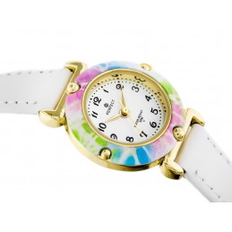 ZEGAREK DZIECIĘCY PERFECT LP152-5 - KOMUNIJNY - biały (zp811b)ZEGAREK DZIECIĘCY PERFECT - KOMUNIJNY - biały (zp811b)