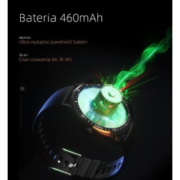 MEN'S SMARTWATCH G. Rossi SW011-1 black/black + extra PASSAGE (sg006a)SMARTWATCH Gino Rossi - black/black + dodatkowy PASEK (zg314a)