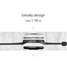 MEN'S SMARTWATCH G. Rossi SW011-1 black/black + extra PASSAGE (sg006a)SMARTWATCH Gino Rossi - black/black + dodatkowy PASEK (zg314a)