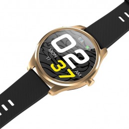 MEN'S SMARTWATCH G. Rossi SW012-4 gold/black + additional BRANSOLET (sg007d)SMARTWATCH Gino Rossi - gold/black + dodatkowa BRANSOLETA (zg315d)