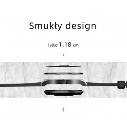 MEN'S SMARTWATCH G. Rossi SW012-4 gold/black + additional BRANSOLET (sg007d)SMARTWATCH Gino Rossi - gold/black + dodatkowa BRANSOLETA (zg315d)