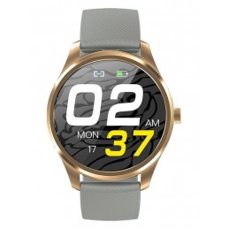 MEN'S SMARTWATCH G. Rossi SW012-5 gold/gray + additional BRANSOLET (sg007e)SMARTWATCH Gino Rossi - gold/gray + dodatkowa BRANSOLETA (zg315e)