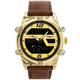 MEN'S PERFECT WATCH A8026 (zp292b) + BOXZEGAREK MĘSKI PERFECT A8026 (zp292b)