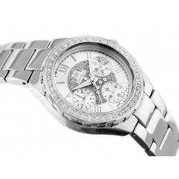 G. ROSSI WATCH - ALORE (zg646a) silver + BOXZEGAREK DAMSKI GINO ROSSI - ALORE (zg646a) silver + BOX