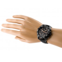 MEN'S WATCH G. ROSSI - QUBUS (zg113c) + BOXZEGAREK MĘSKI GINO ROSSI - QUBUS (zg113c) black/rose + BOX