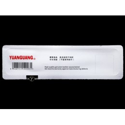 Boxed leather watch strap - black/black - 12mmPasek skórzany do zegarka w pudełku - czarny/czarne - 12mm