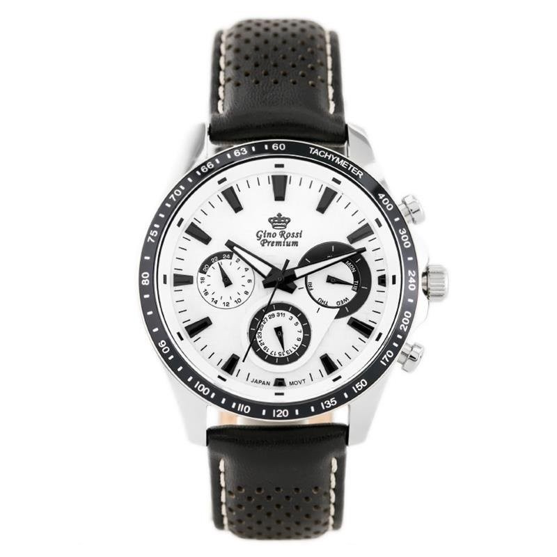 MEN'S WATCH G. ROSSI - S523A - PREMIUM (zg147a) + BOX  ZEGAREK MĘSKI GINO ROSSI - S523A - PREMIUM (zg147a) + BOX