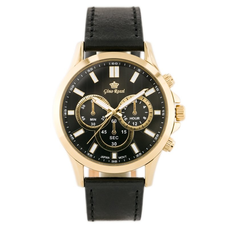 MEN'S WATCH G. ROSSI - CHOOPARD (zg083h) + BOX  ZEGAREK MĘSKI GINO ROSSI - CHOOPARD (zg083h) + BOX