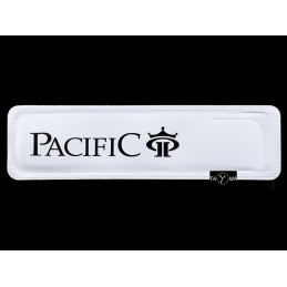 Boxed leather watch strap - black/red - 18mmPasek skórzany do zegarka w pudełku - czarny/czerwone - 18mm