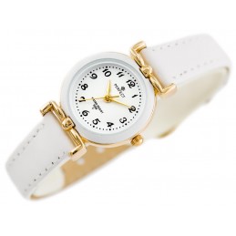 CHILDREN'S WATCH PERFECT LP004-02 - COMMUNION - white (zp801a) + BOXZEGAREK DZIECIĘCY PERFECT - KOMUNIJNY - biały (zp801a)