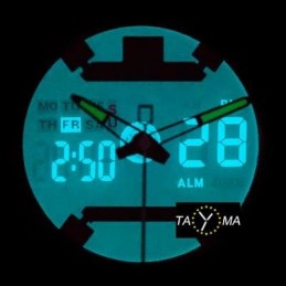 PERFECT A879 MEN'S WATCH - (zp224d) + BOXZEGAREK MĘSKI PERFECT A879 - DUAL TIME (zp224d)