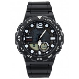 ZEGAREK MĘSKI CASIO AEQ-100W 1AV (zd070a) - WORLD TIME + BOXZEGAREK MĘSKI CASIO AEQ-100W 1AV (zd070a) - WORLD TIME