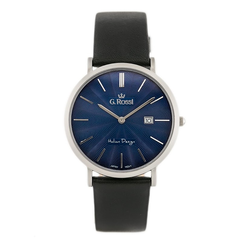 MEN'S WATCH G. ROSSI - 10853A - SLIM (zg184b) + BOX  ZEGAREK MĘSKI GINO ROSSI - 10853A - SLIM (zg184b)  + BOX