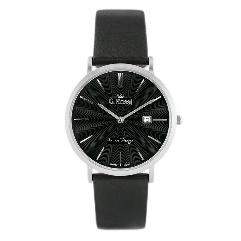 MEN'S WATCH G. ROSSI - 10853A - SLIM (zg184c) + BOX  ZEGAREK MĘSKI GINO ROSSI - 10853A - SLIM (zg184c)  + BOX