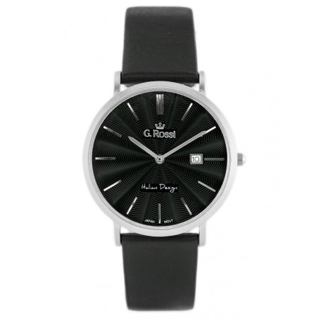 MEN'S WATCH G. ROSSI - 10853A - SLIM (zg184c) + BOX