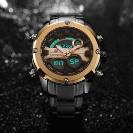 NAVIFORCE GLOCK MEN'S WATCH - (zn039d) - black/rosegoldZEGAREK MĘSKI NAVIFORCE GLOCK - (zn039d) - black/rosegold