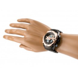 NAVIFORCE GLOCK MEN'S WATCH - (zn039d) - black/rosegoldZEGAREK MĘSKI NAVIFORCE GLOCK - (zn039d) - black/rosegold